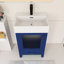Meuble-lavabo autoportant de 20 po avec lavabo en céramique-1178460441