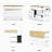 Kitchen Island With 6 Drawers-1556750491