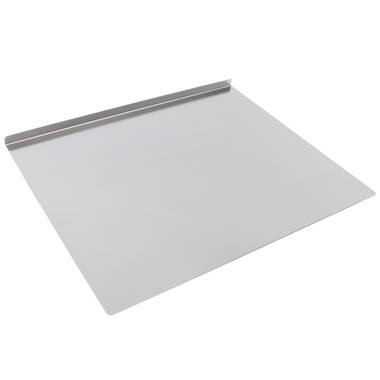 Lomana Large Stainless Steel Cutting Board Non-Slip “L” Shape Pastry Board