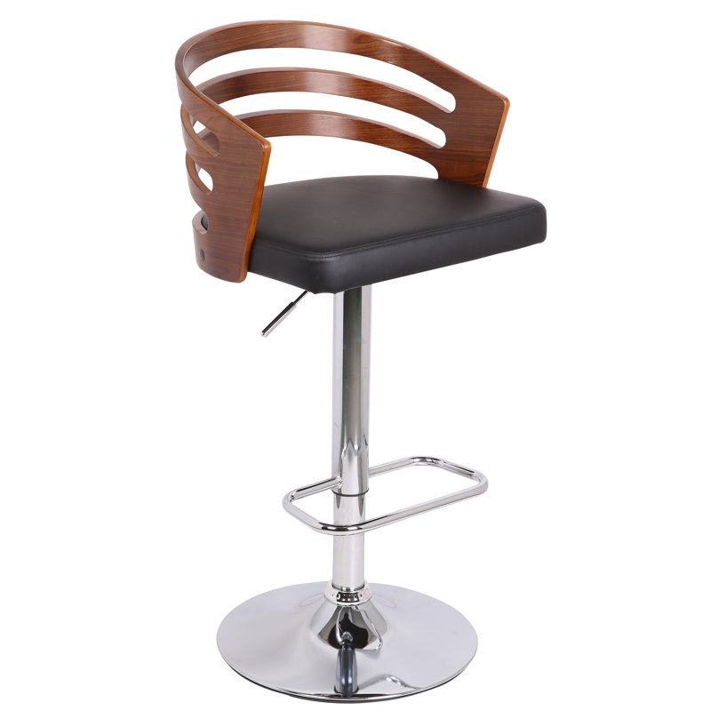 Tabouret de bar rotatif à hauteur ajustable Kaat