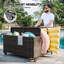 Rangement flottant pour piscine avec roulettes-1850158920