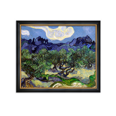 Olive Trees, Van Gogh Art Reproduction, Giclee Print Canvas Wall Art for Home Decor