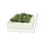 12"x12" Artificial Green Succulent Arrangement