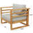 Eugeney Teak Outdoor Lounge Chair