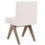 Chaise parsons en lin rembourrée Springdale-712792466