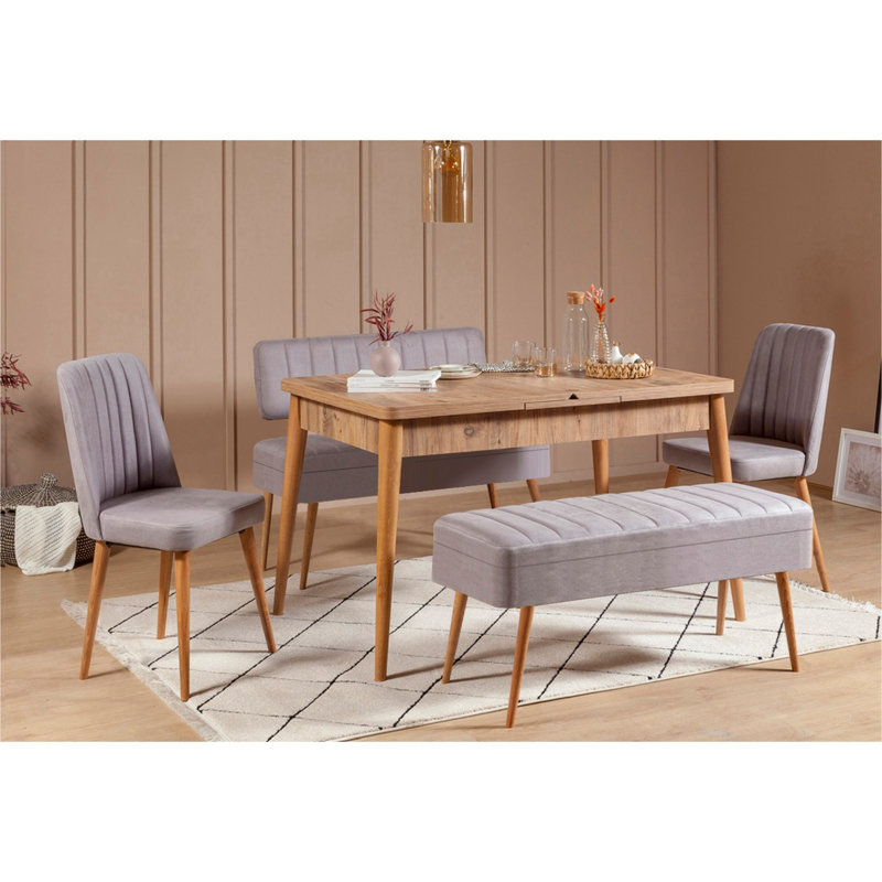 Karyana Rectangular Restaurant Dining Set