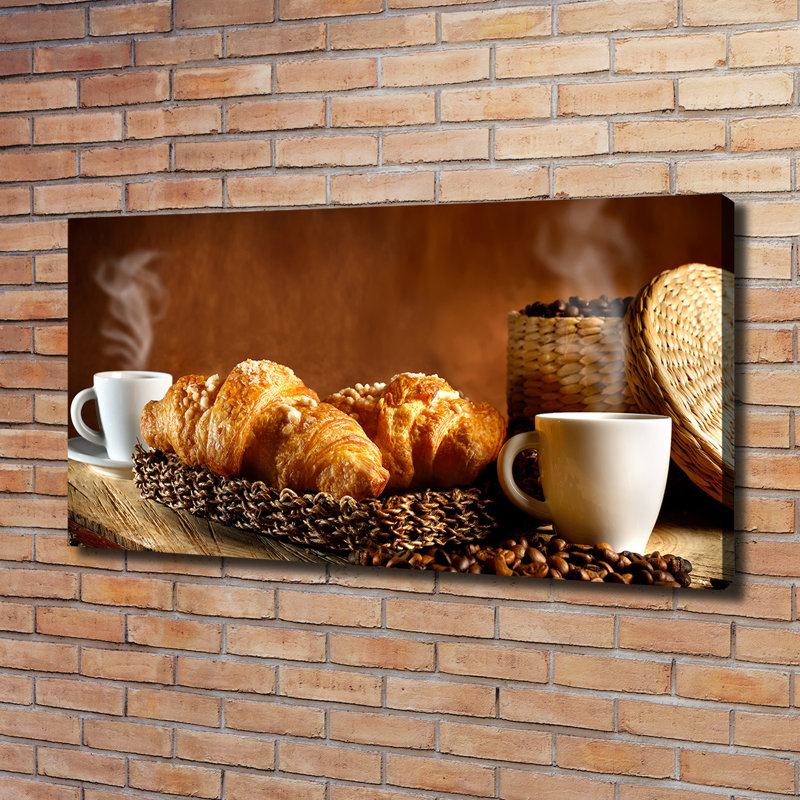 Breakfast - Wrapped Canvas Print