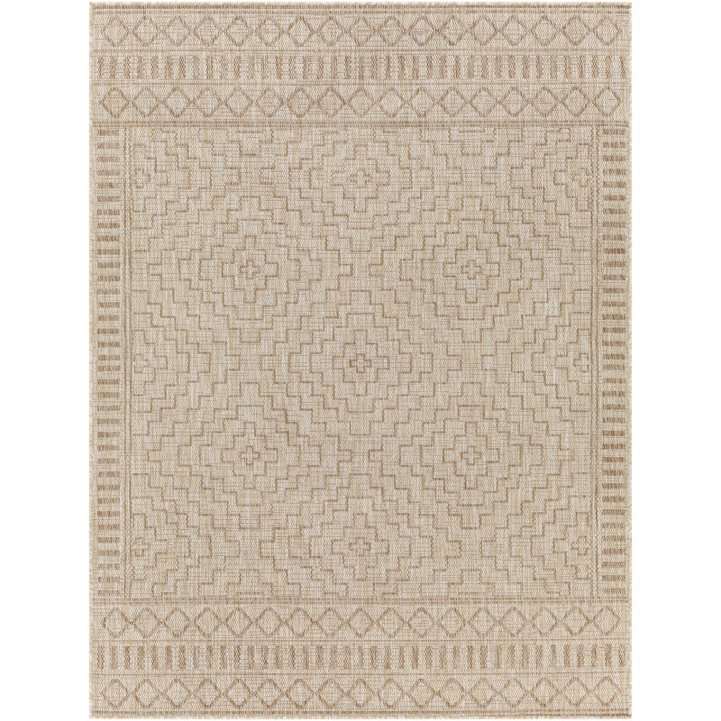 Lordsburg Traditional Indoor/Outdoor Jute-Look Rug, Rectangle 160 X 213 cm