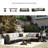 Hettie 4-Piece Outdoor Sectional-123383287-123383288