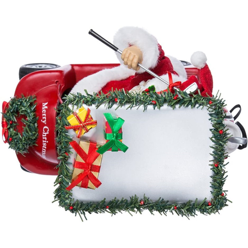 Chariot de golf pour père noël Fabriché