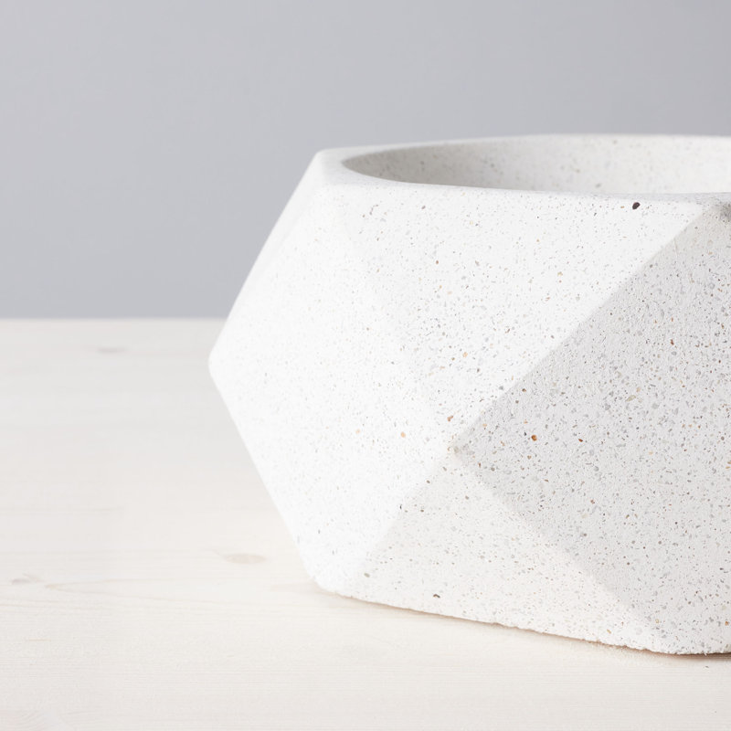 White Gel Fuel Free-Standing Tabletop Fire Bowl