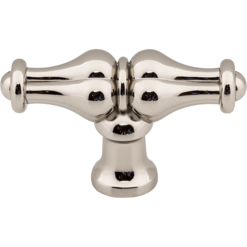 Bella Bar Knob, Polished Nickel