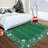 Christmas Rugs for Living Room Bedroom, Washable Area Rugs, Low Pile Non Slip Soft Snowman Snowflake Accent Carpet, Indoor Foldable Floor Mats for Nursery, Dining Room, Holiday Decor-1652996974