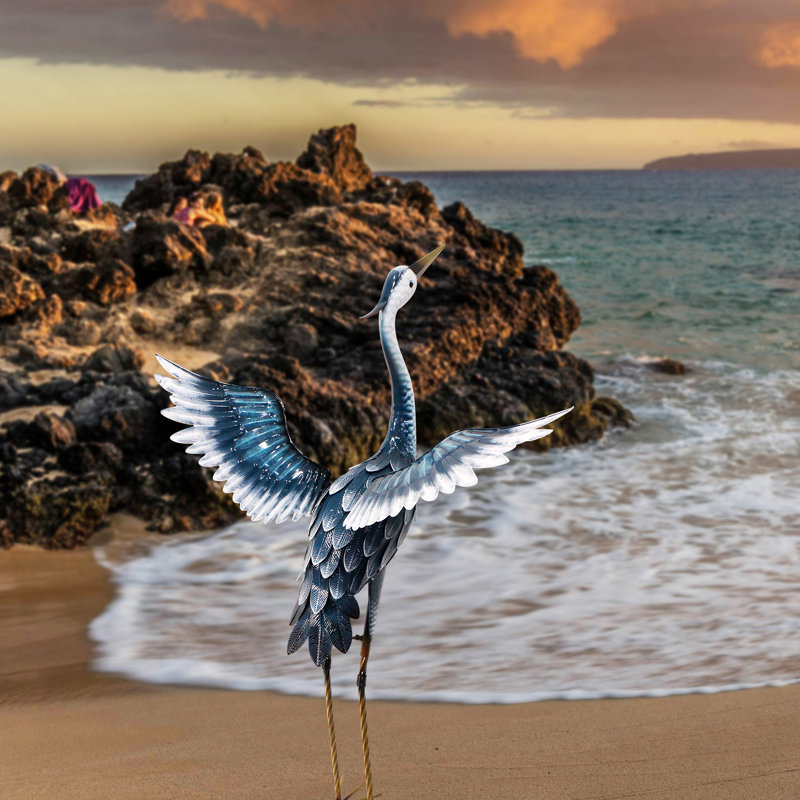 Oppelt Bird Metal Garden Statue