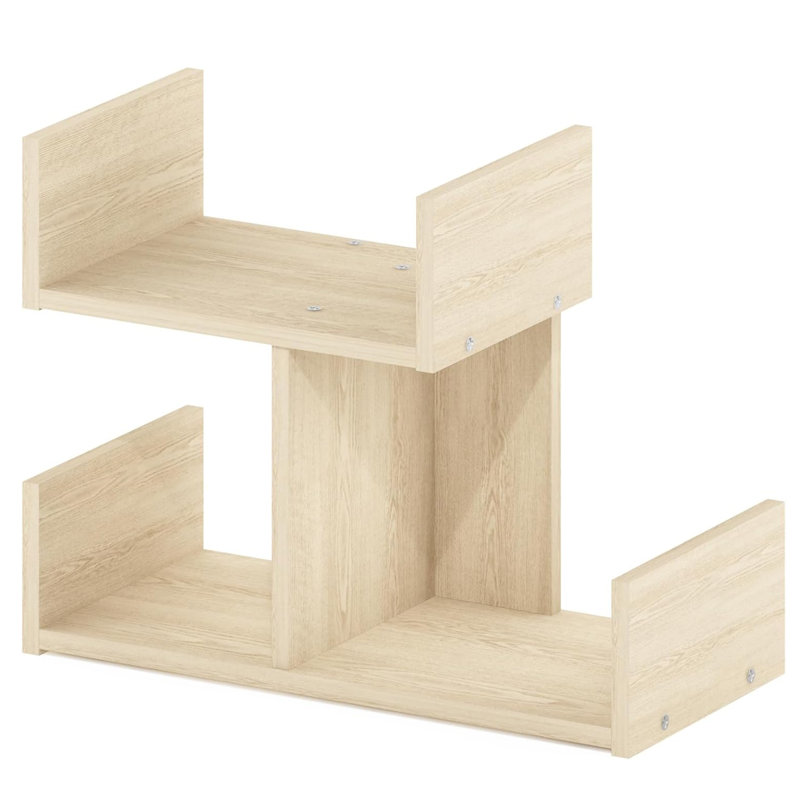 Étagère de rangement à 3 tablettes, Chêne