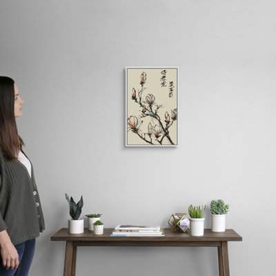 Mandarin Magnolia I, art mural sur toile