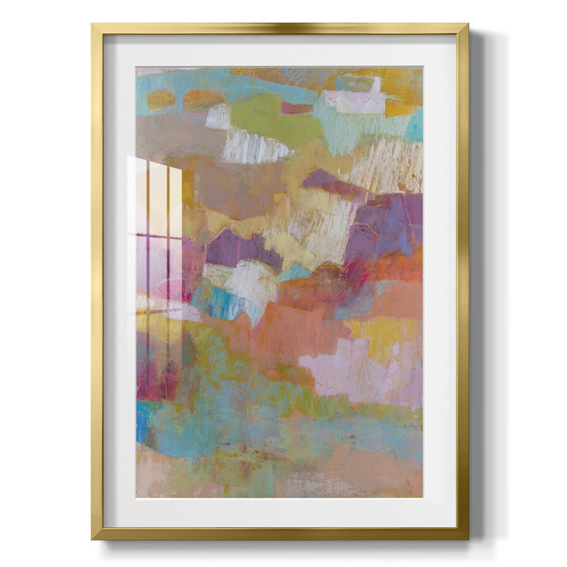Kindill II - impression encadrée, H 28,5 po x l 20,5 po, Doré