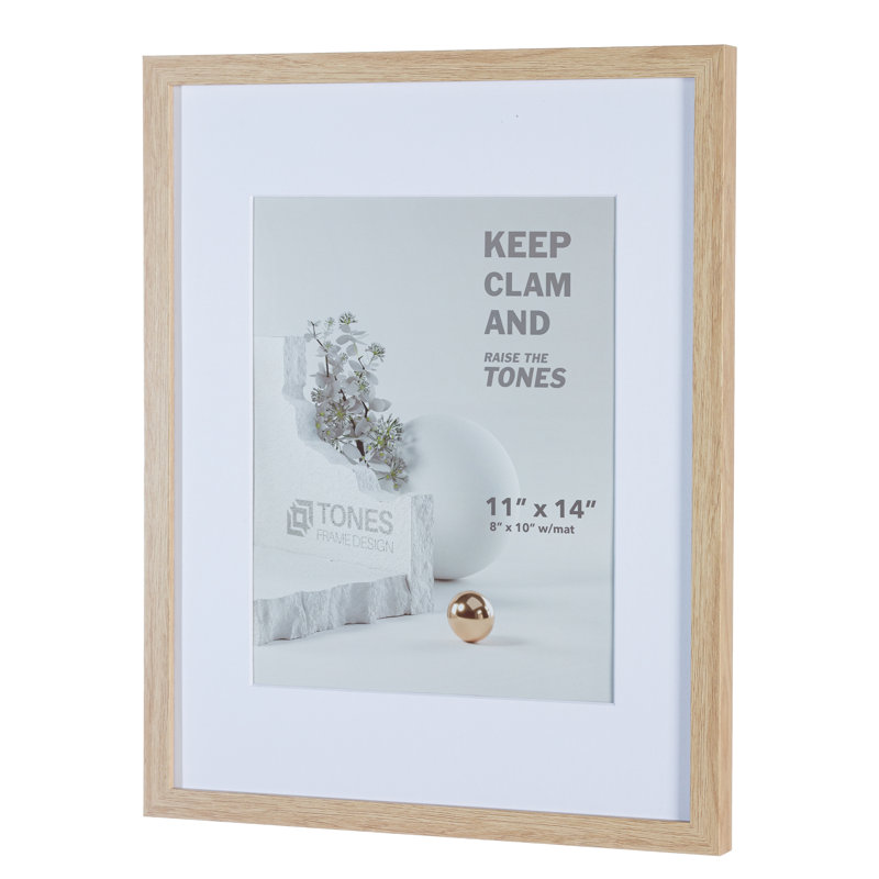 Niambh Rectangular Picture Frame, Natural, 11" x 14"