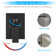 Rainfall Shower System with 12 Inch Shower Head and Handheld Complete Combo Set Ceiling Mount