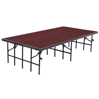 Ensemble portatif d'étapes simples et de tapis