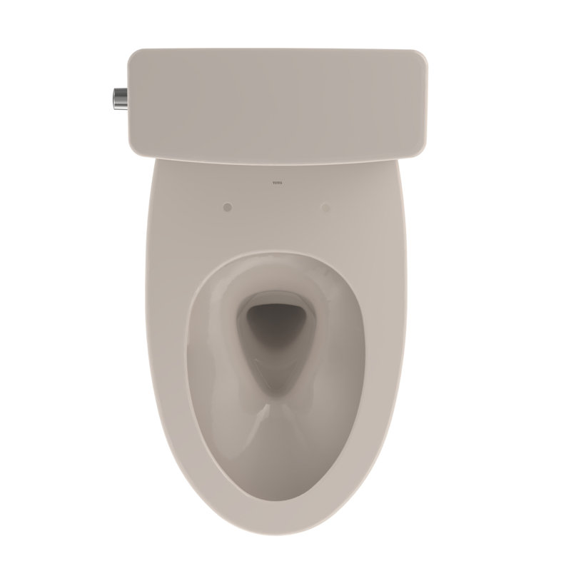 Drake® Dual-Flush Elongated Two-Piece Toilet, Sedona Beige, 12"