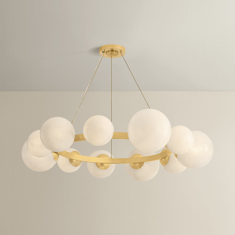 Lustre Pacama, 11 lumières, 7,75 po H 4 po x l 25 po x P 40,25 po