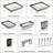 Adjustable Over The Sink Dish Rack