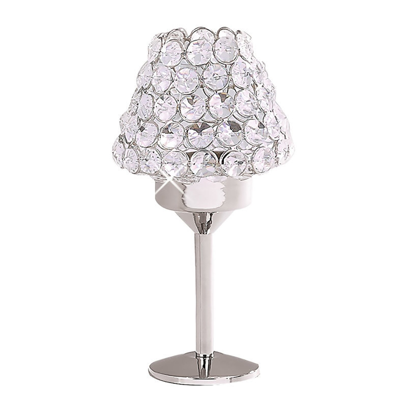 Porte-photophore en cristal/métal lamp Riddick