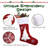 2 Piece Burlap Stocking Set