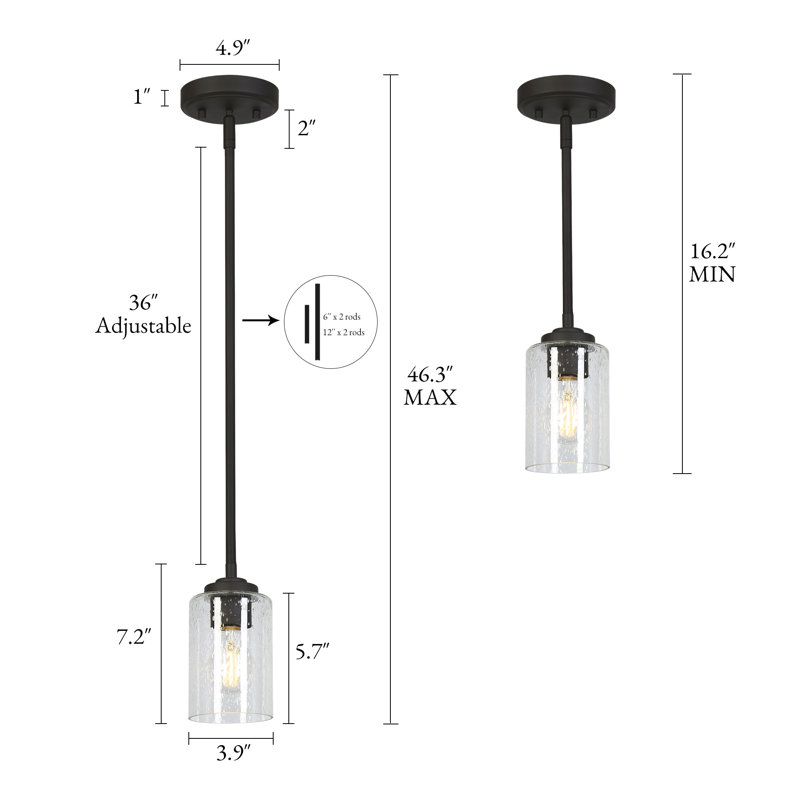 Breely 1-Light Single Pendant