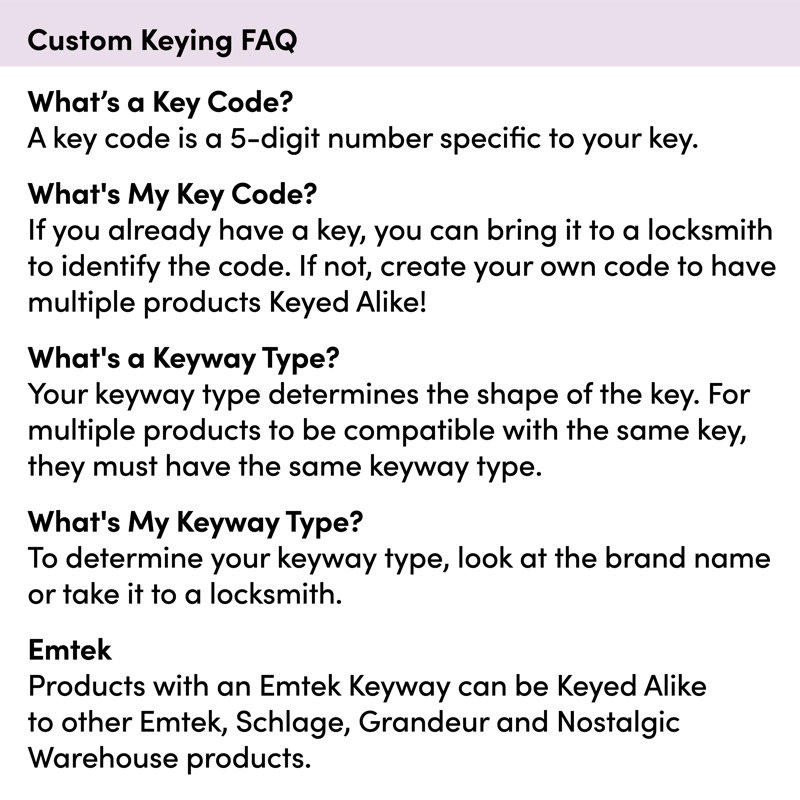 Entretoise tubulaire Emtek Saratoga, Laiton poli, Poignée ruban et roseau, Réversible