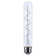 6 Watt LED - Flex Gray Coil Filament - T9 - Medium Base - 2700K CCT - Clear - 120 Volt