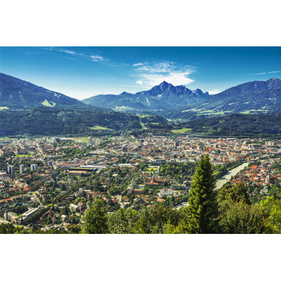 Innsbruck City, Austria - Wrapped Canvas Print