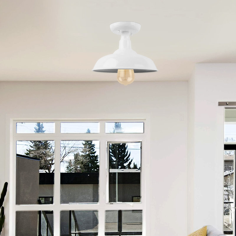 Éclairage de plafond d'extérieur 1 lumière Sutliff