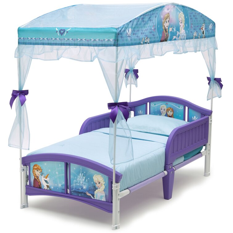 Children Disney Frozen Convertible Toddler Bed Reviews Wayfair