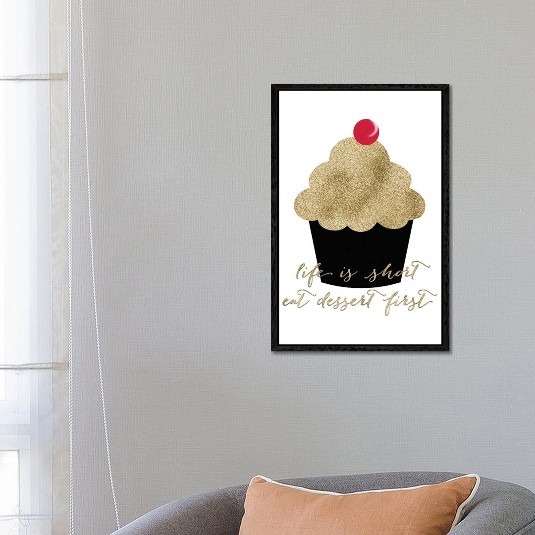 Eat The Cupcake von Blursbyai - Galerie-verpackte Leinwand Giclée