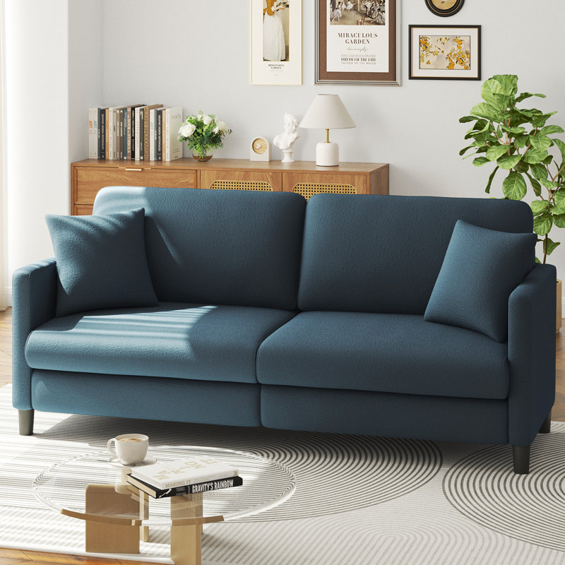 Nurith 3 Seater Sofa, Blue/Gray