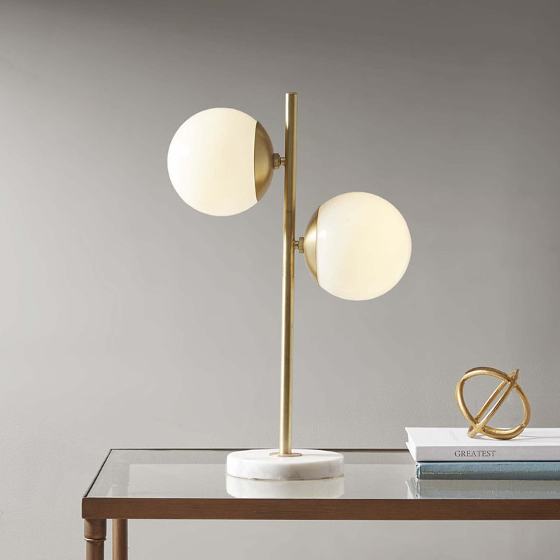 Lampe de table en marbre