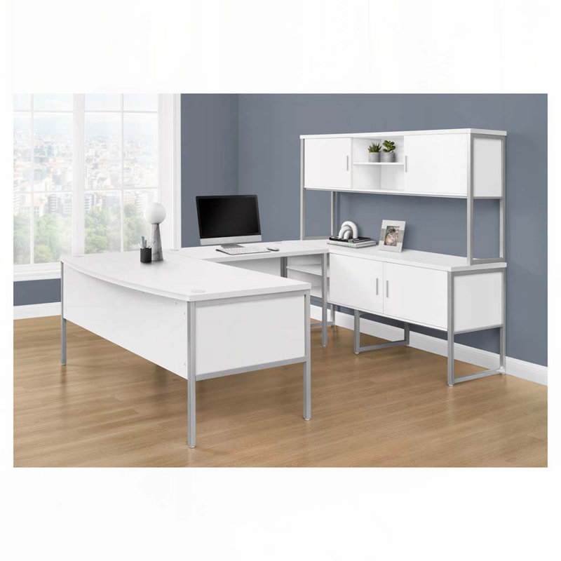 Home Office Computer Desk, White