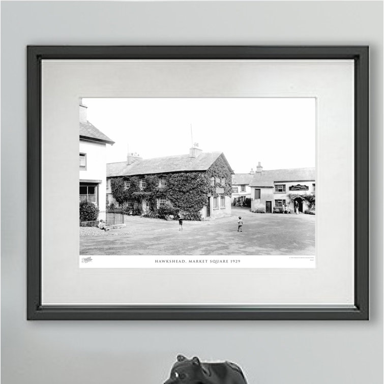 Hawkshead, Market Square 1929 by Francis Frith - Single Picture Frame Print