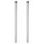 Vidaxl Fence Posts 2 Pcs Powder-Coated Steel-116846616-116846615
