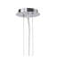 Coles 4 - Light Silver Geometric Pendant