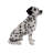 Sitting Dalmatian Dog Statue