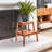 Acacia Wood Two Steps Stool Small Size Rectangle Top Best End Tables