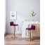 Tabouret pivotant à hauteur réglable Aldegonde Zariyah-88116791