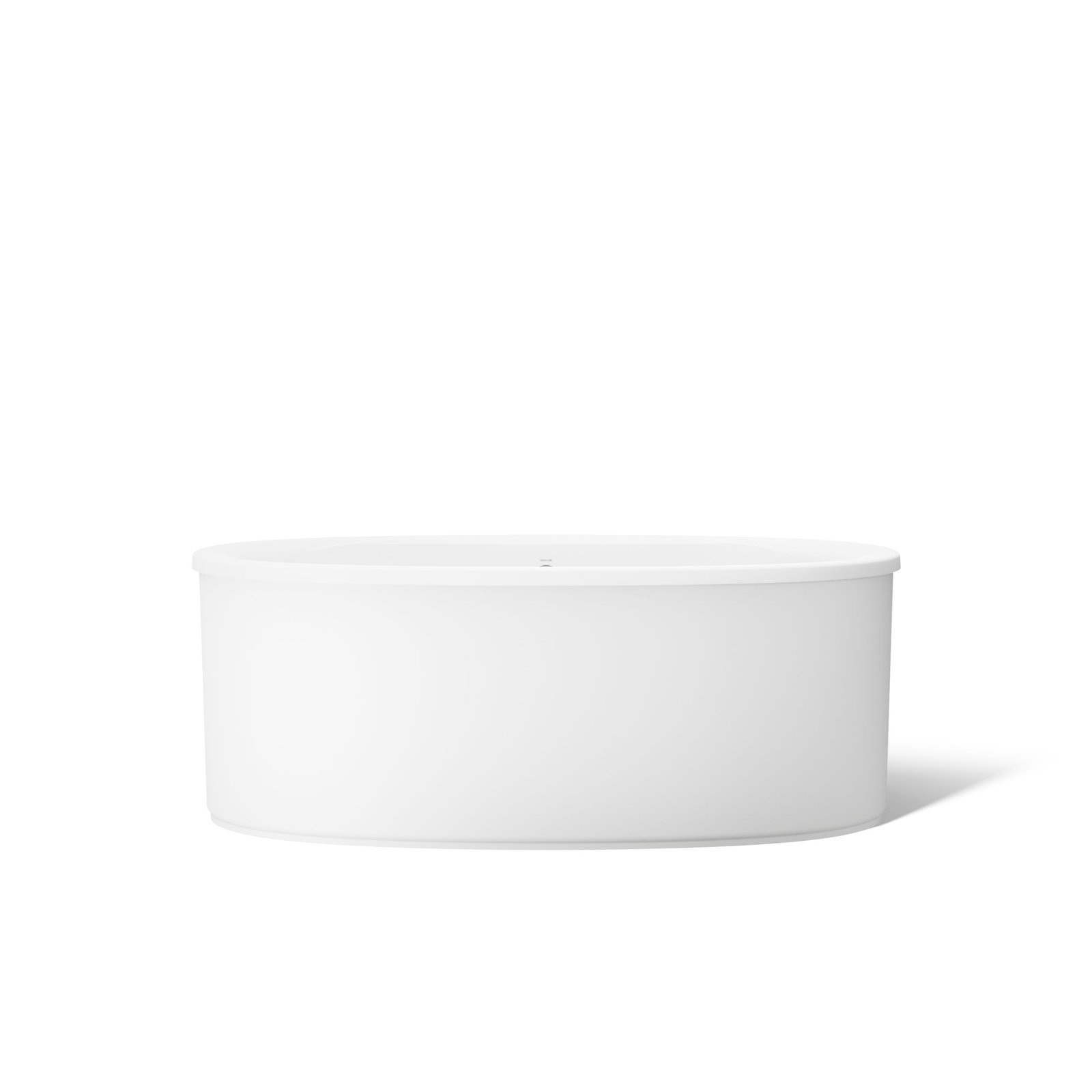 Sunstruck 66" Freestanding Soaking Bathtub, White