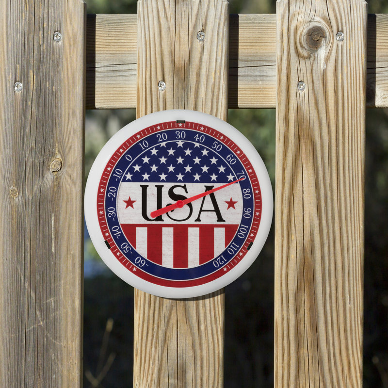 Thermomètre à cadran rond La Crosse Americana