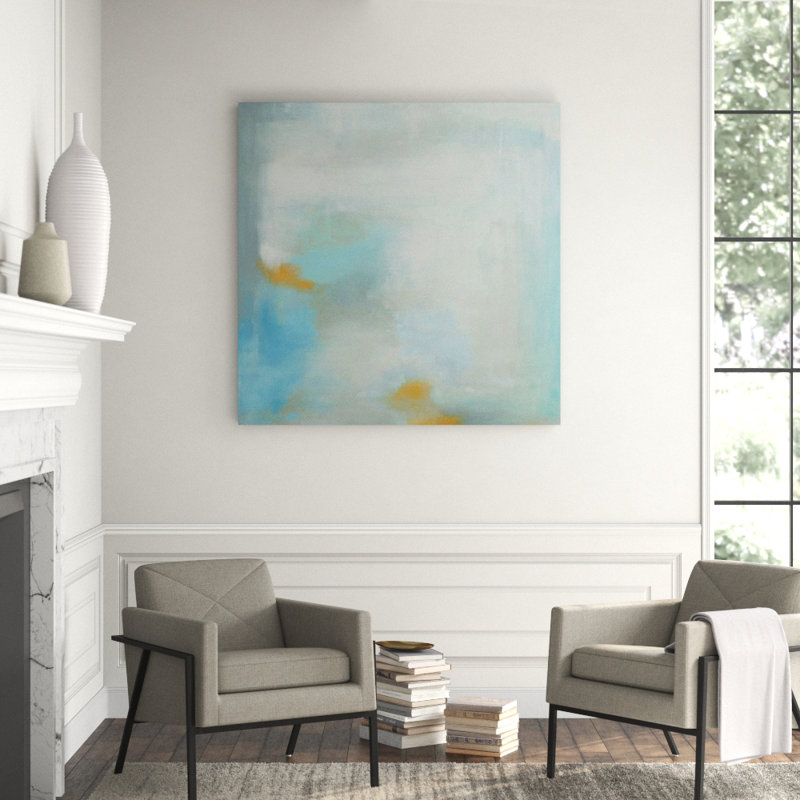 Song Of Bird Print by Samuel Kane, Glass Coat, 54" H x 54" W x 1.5" D