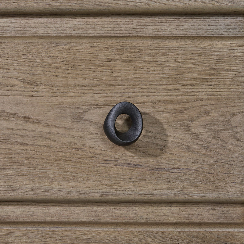 Commode en chêne noueux anglais