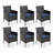 4 - Person Patio Dining Set with Square Table , Cushions Included